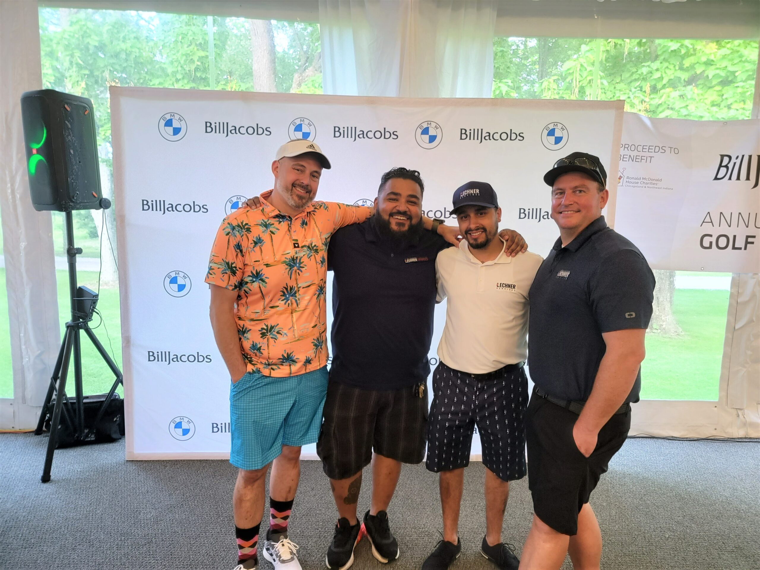 Mike Cisco Raul Bob Golf Benefit